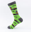 NEW Halloween Socks Pumpkin Bat Human Skeleton
