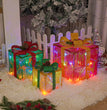 Christmas Gift Box Three Piece Set