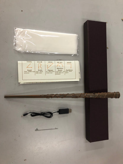 Halloween Magic Wand Elderberry Glowing Spell Toy