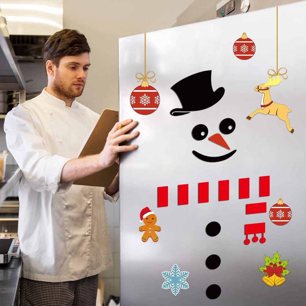 Christmas Snowman Sticker