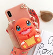 New Pokemon Silicone Phone Case For iPhone 13 12 11 Pro Max XR XS MAX 8 X 7 SE Cute Cartoons Pikachu Anti Fall Cover