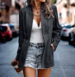 Casual small suit winter everything match thousand bird lattice casual coat female